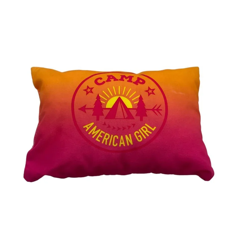 American Girl‎ Camp Pillow Gradient Design Camping 7